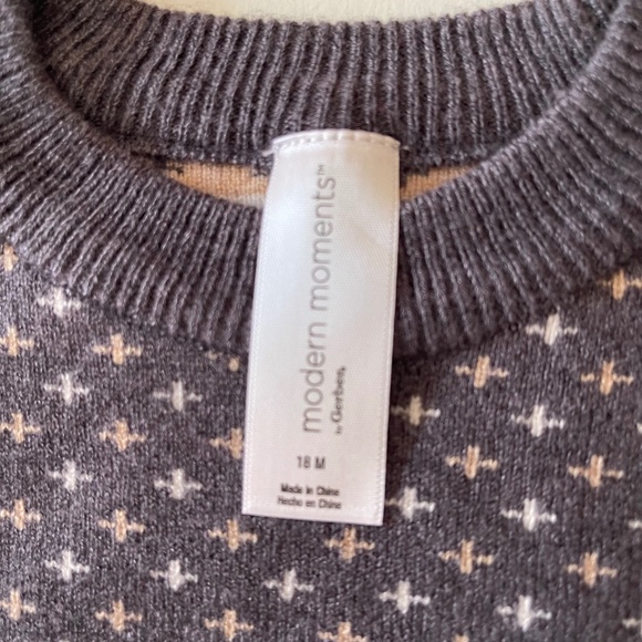 Modern Moments by Gerber  Sweater/ 18 Months NWT - Picture 6 of 10
